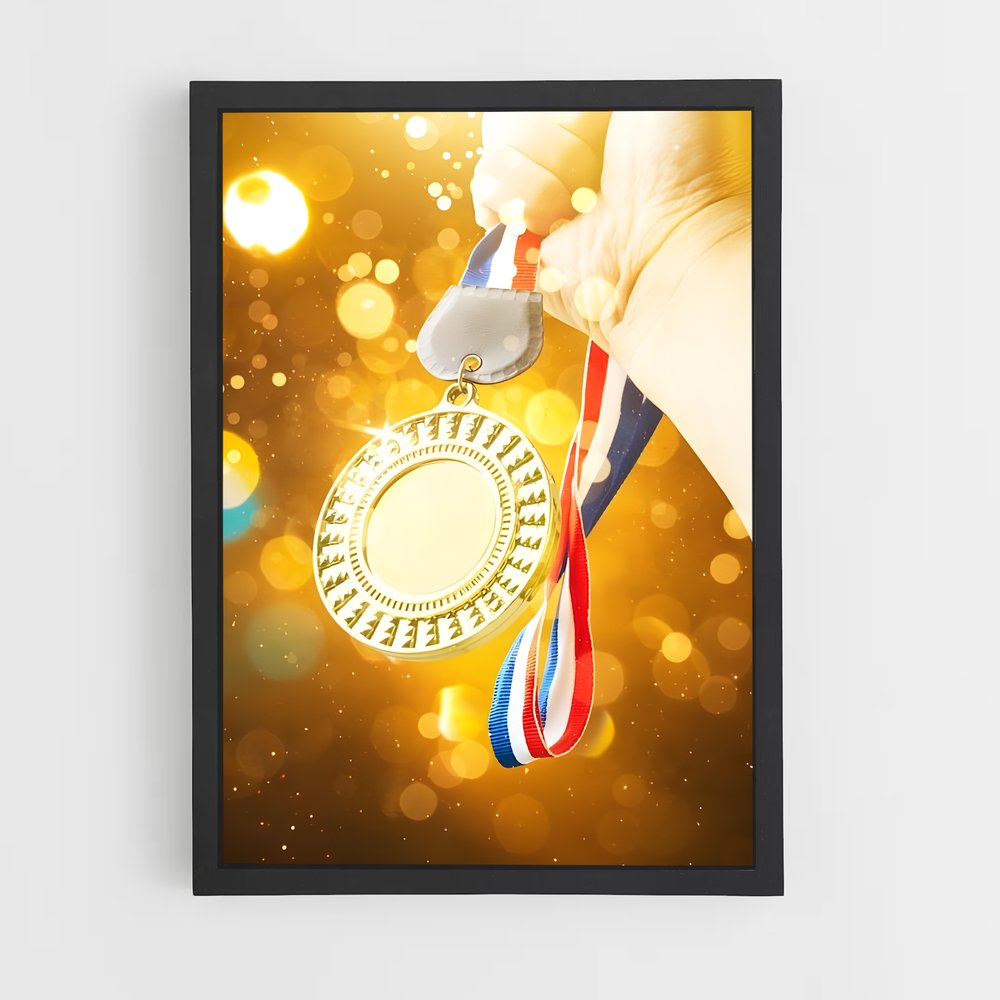Poster Médailles des Cieux – affiche Deltaplane (vue 2)